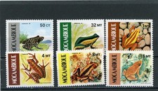 Mozambico 1985 Rettili Scott# 960-5 come nuovo LH