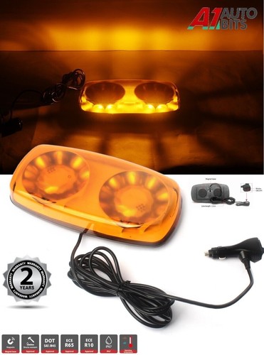 Led arancione vetro allarme - arancione,