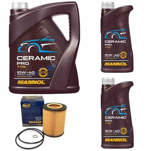 Kit olio motore mannol 10w - olio, 10w-40