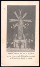 santino-holy card MADONNA DELLA CATENA-ISPICA