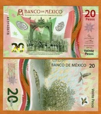 Mexique MEXICO Billet 20 PESOS