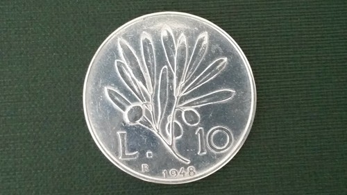 Dieci lire olivo - 10, pegaso