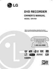 LG registratore dvd manuale