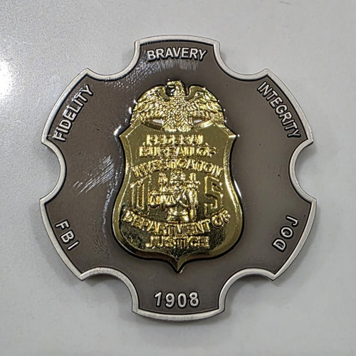 Distintivo polizia fbi - distintivo,