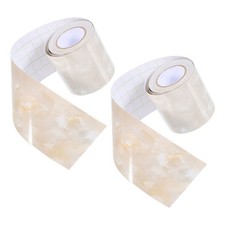 2 di copertura per battiscopa in carta marmorizzata, controsoffitto in