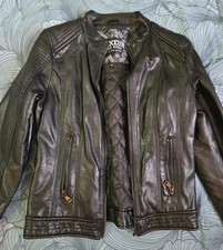 Giacca in ecopelle nero di