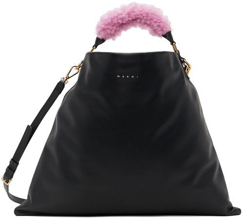 Borsa marni nera morbida - marni,