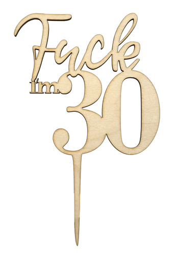 Caketopper cazzo 30 anni - cazzo,