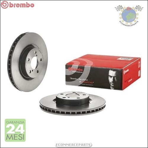 Kit coppia dischi - freno, brembo