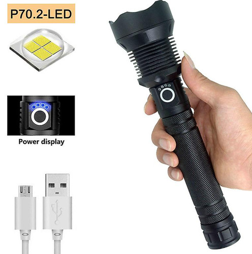 Torcia ricaricabile con led - torcia,