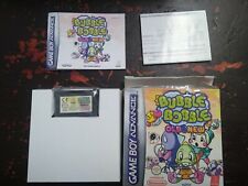 BUBBLE BOBBLE OLD & NEW GAME BOY ADVANCE GBA e DS NDS PAL EUR ITALIANO COMPLETO