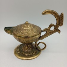 Lanterna genio metallo ottone