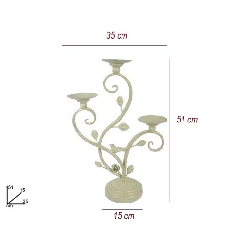 Candelabro porta candela - candelabro,