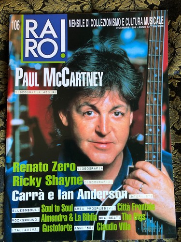 Raro 106 magazine - raro!, about