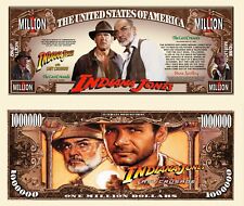 Indiana Jones E La Ultima Crociata Banconota Million Dollaro! H Ford Connery