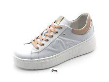Scarpe donna Nero Giardini E513090D sneakers sportive casual pelle bianco Nuove