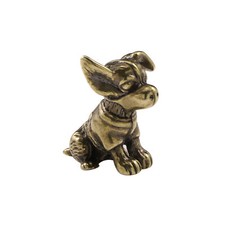 New brass chihuahua puppy dog - new,
