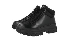 PRADA Leather Monolith Booties