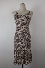 LIU JO VESTITO DONNA TG. 44 WOMAN CASUAL VINTAGE DRESS ABITO VISCOSA