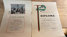 Diplomi epoca fascista anni 30