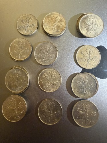 Lotto monete lire - 12,