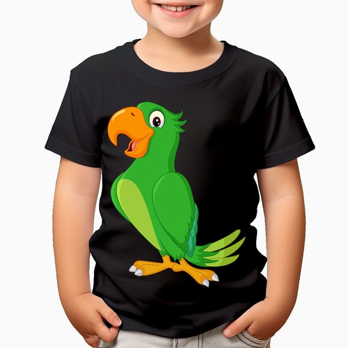 Shirt pappagallo simpatico - pappagallo,