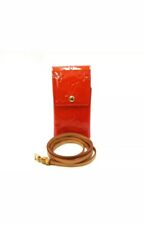 Louis Vuitton Borsa Rossa Vintage con Stampa LV Floreale in 3D