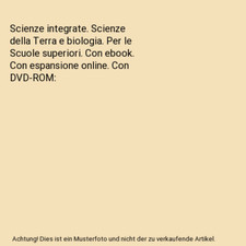 Scienze integrate. Scienze