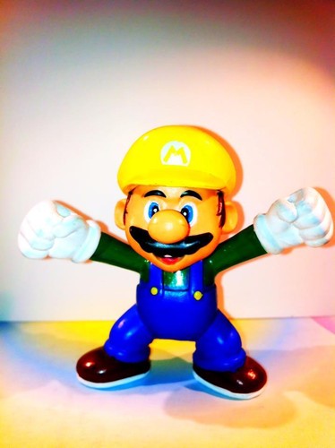 Action figure new super mario - action,