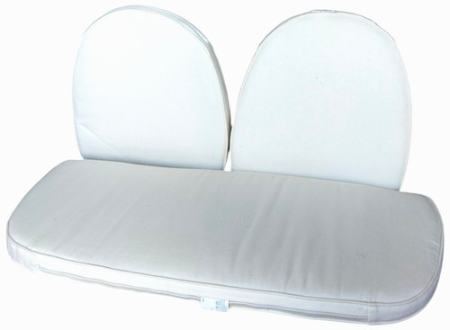 Set cuscini con zip - con, ecrù