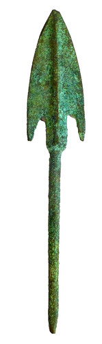 Antica grande punta - antica,, di