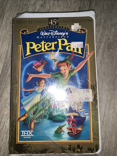 Peter pan vhs 1998 - (vhs,, 1998,