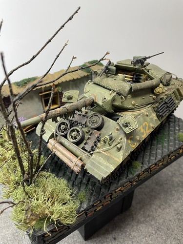 Diorama m10 wolverine gmc - m10, 1:35
