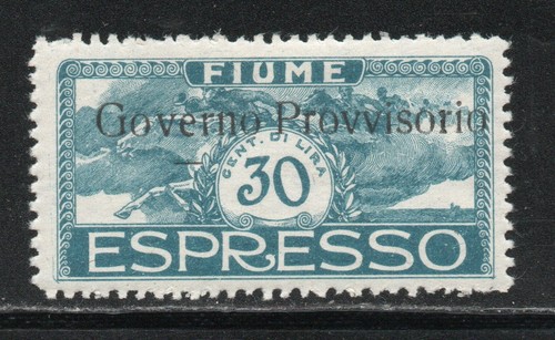 Rrc fiume 1920 30c - rrc, ex