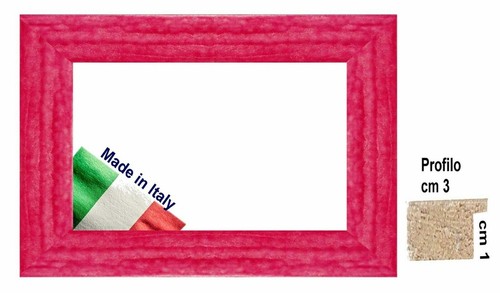 Cornice fuxia smaltata lucida - cornice,