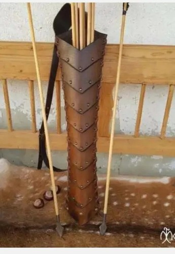 Quiver medievale pelle - quiver,