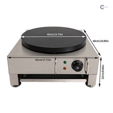 Crepes Maker Elettrico Ferro