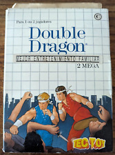SUPER RARO Brasile Tec Toy gioco Double Dragon THE MOVIE CIB SEGA Master System