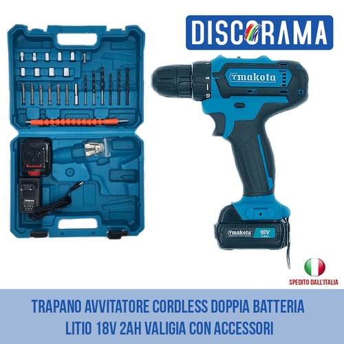 Trapano avvitatore cordless - trapano,