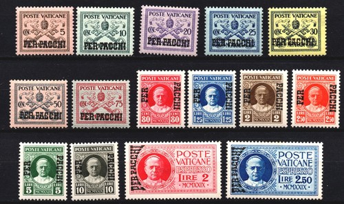 Vaticano 1931 pacchi postali - vaticano,