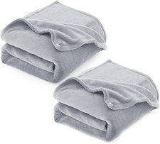 Set Di 2 Coperte Plaid Pile Di