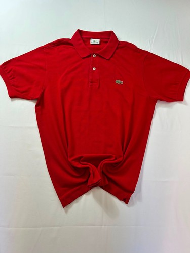 Lacoste polo uomo rossa - lacoste,