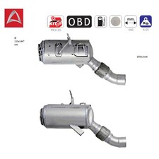 Filtro antiparticolato DPF per