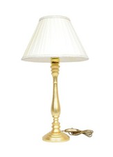 LAMPADA GRANDE CON STELO LEGNO