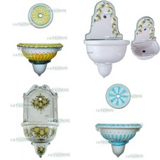 Fontana con accessori in Terracotta Ceramica italian ceramic fountaina