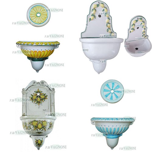 Fontana con accessori - , in