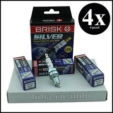 Candela Kit 4 Candele Gpl Metano Brisk Silver DR15YS-9 Chrysler Voyager III (GS)