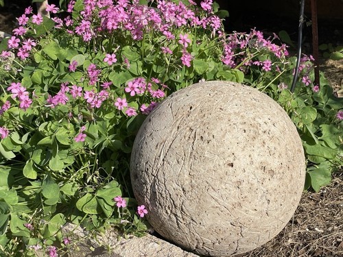 Palla sfera cemento - cemento, ipertufo