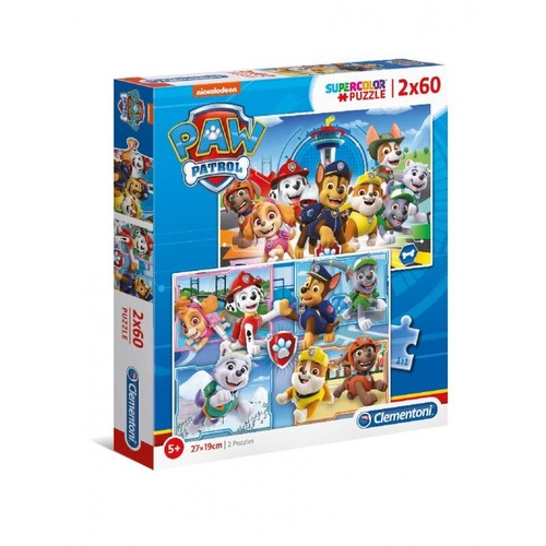 Clementoni puzzle 2x60 - puzzle,