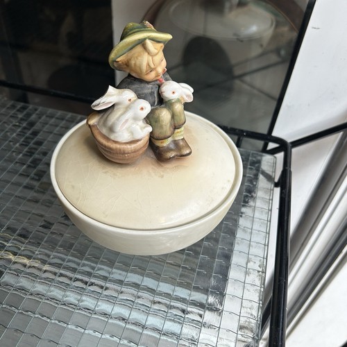 Scatola ceramica 50s bambino - ceramica,